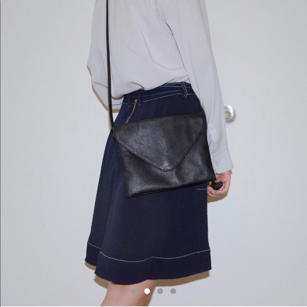 Mini messenger crossbody bag